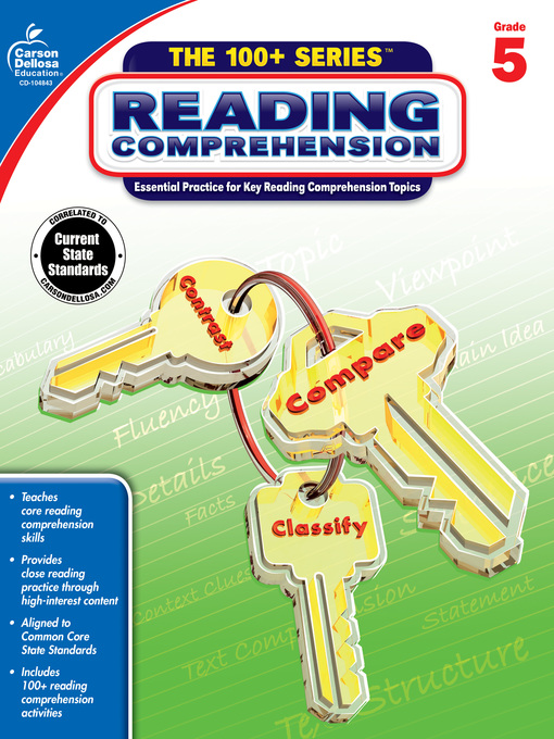 Title details for Reading Comprehension, Grade 5 by Carson Dellosa Education - Available